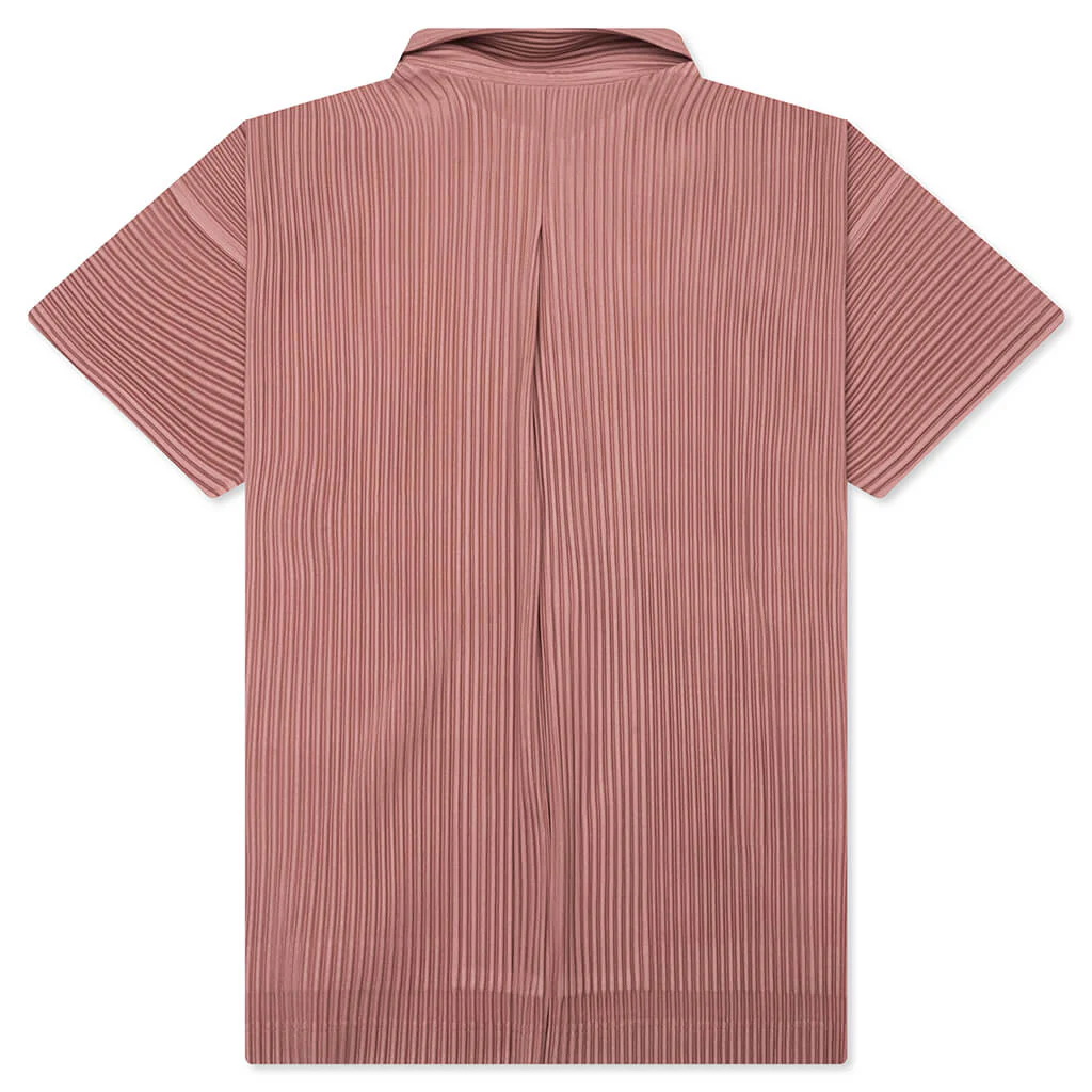 July Button Up Shirt - Vanadinite Red - Image 2