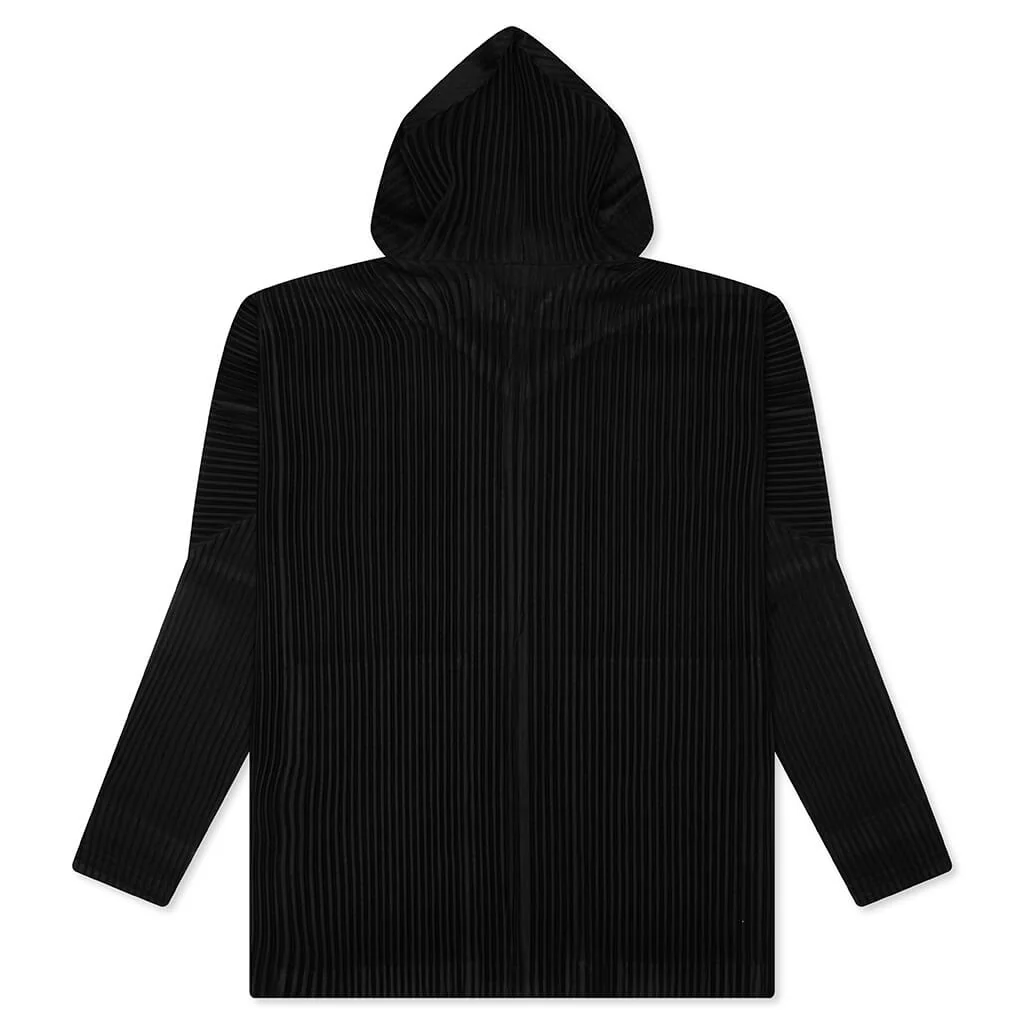 July Zip Up Hoodie - Black - Image 2