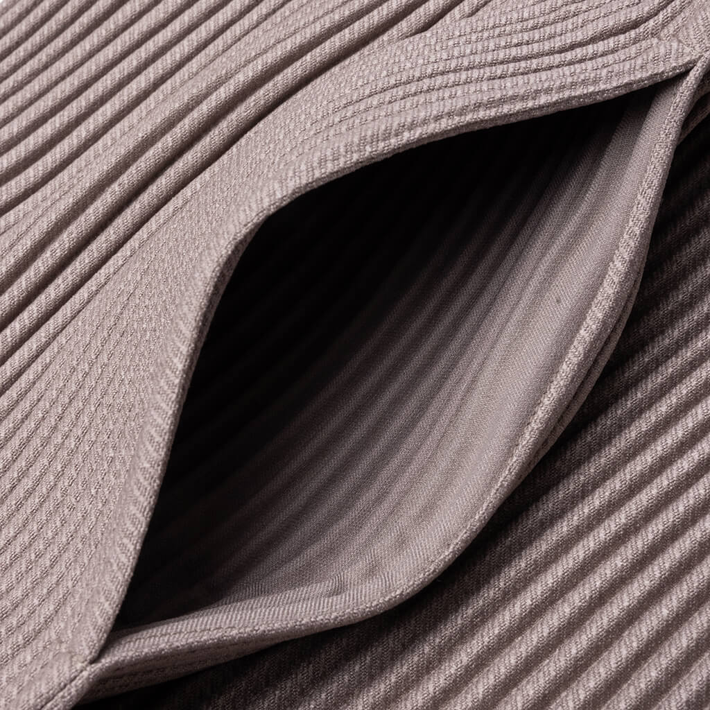 Kersey Pleats Pants - Gray - Image 3