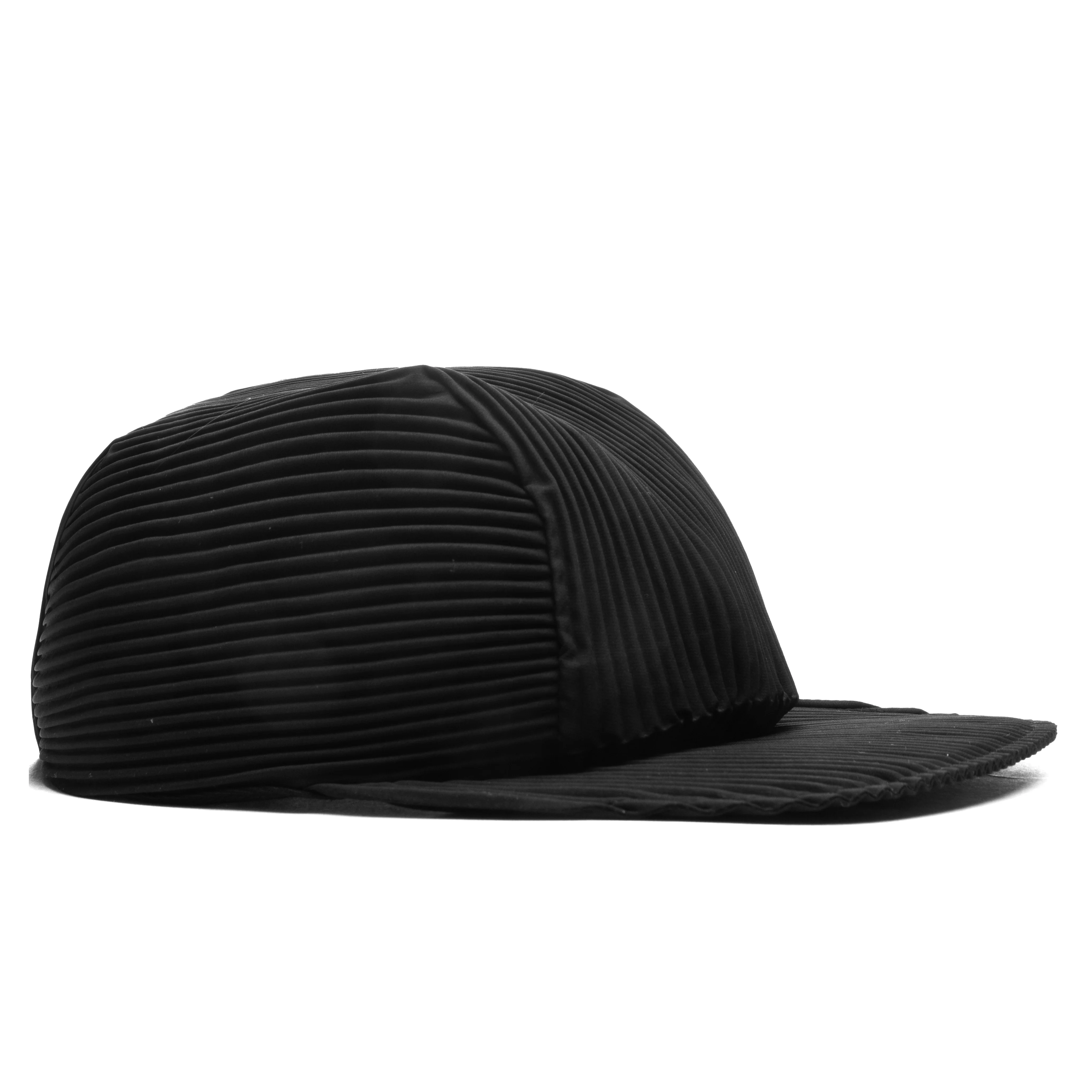 Pleats Cap - Black - Image 2