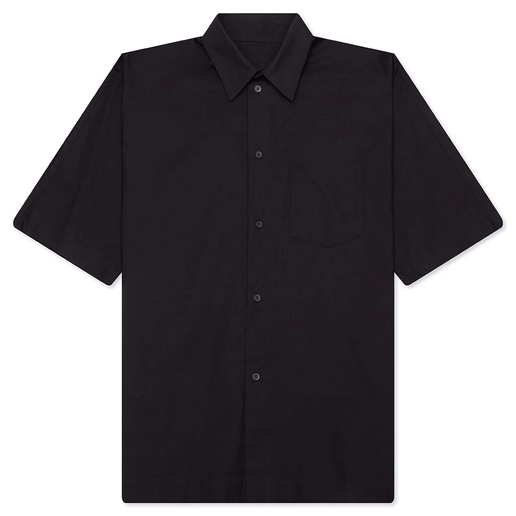 Streamline S/S Button Up Shirt - Dark Brown