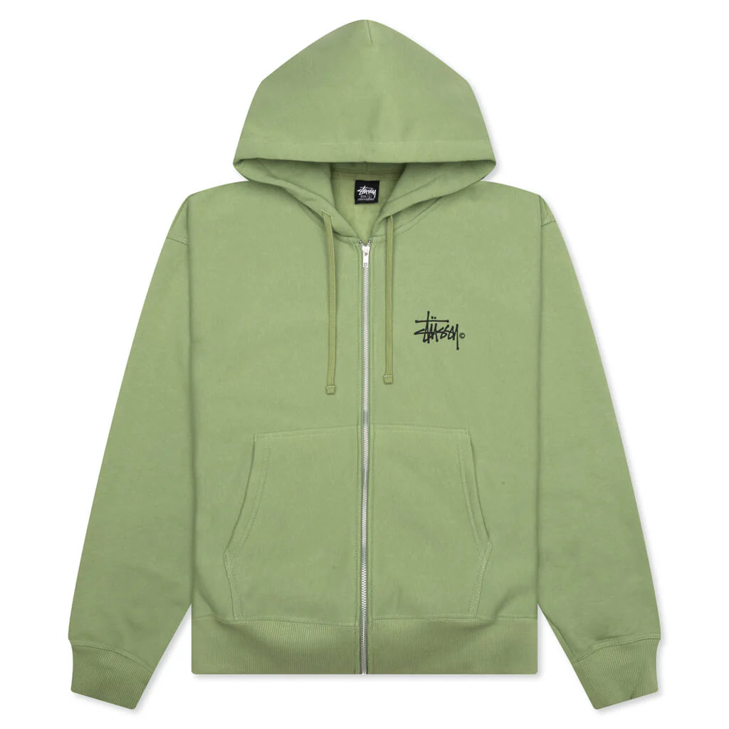 Ist Venus Zip-up Hoodie - Moss