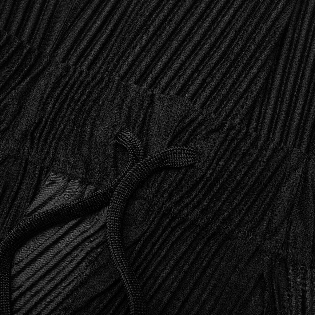 Pleats Bottoms - Black - Image 4