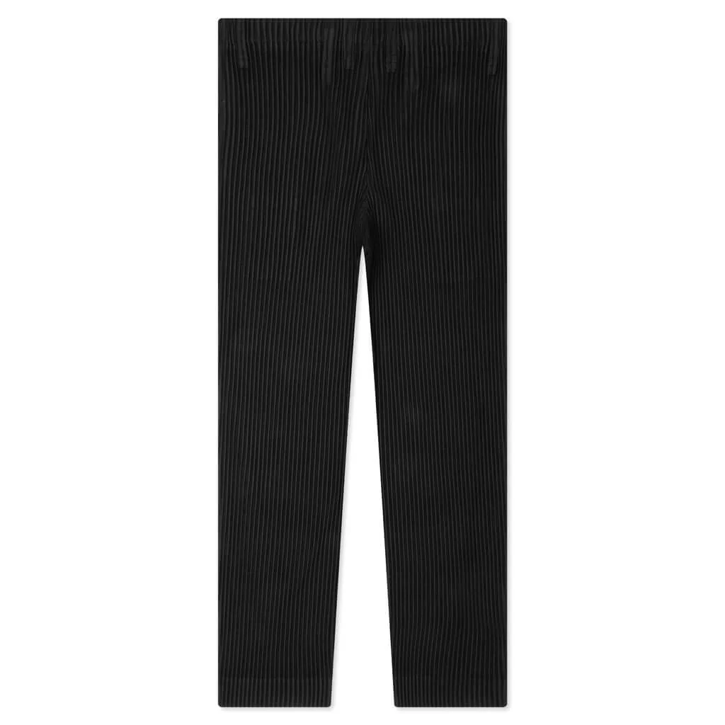 Straight Basics Pants - Black - Image 2