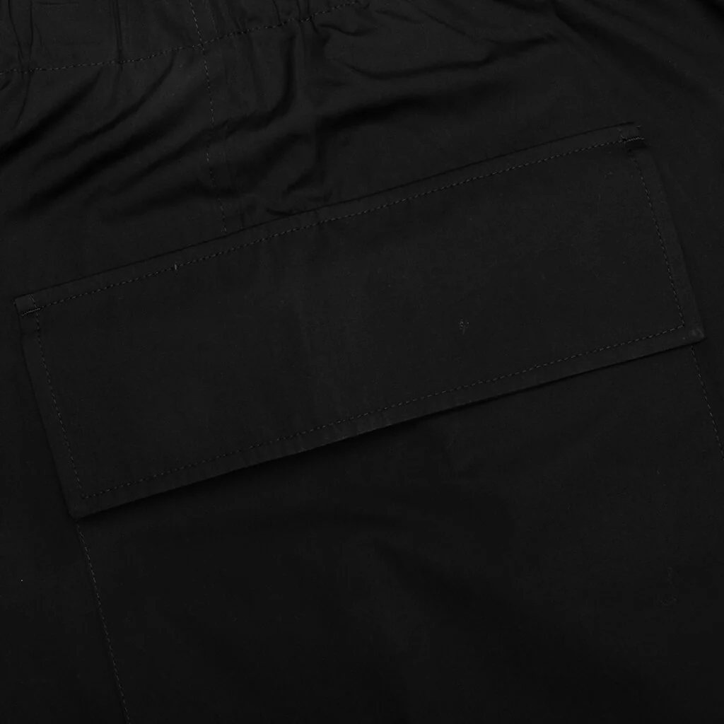 Glass Finish Cotton Poplin 94 Shorts - Black - Image 3