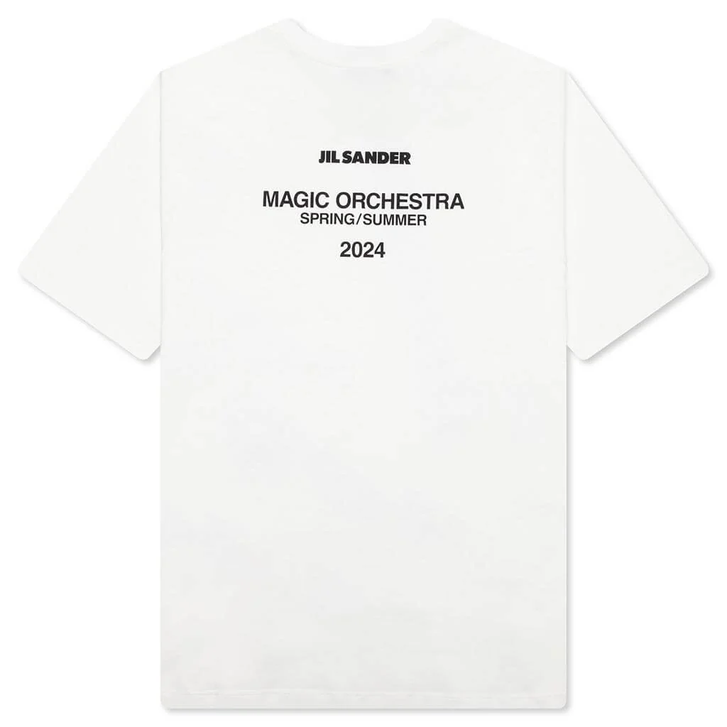 Magic Orchestra Sheer T-Shirt - Marshmallow - Image 2