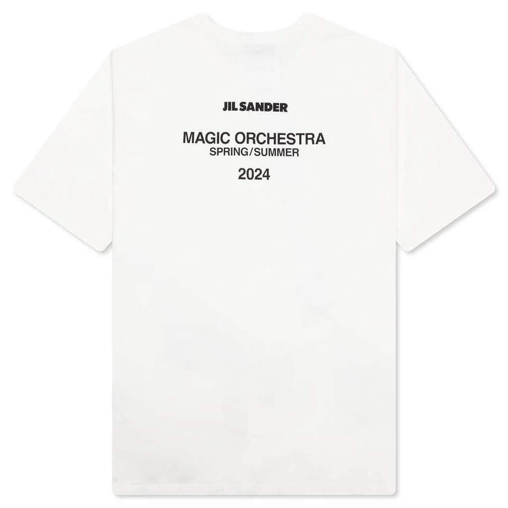 Magic Orchestra Sheer T-Shirt - Pistachio Cream - Image 2