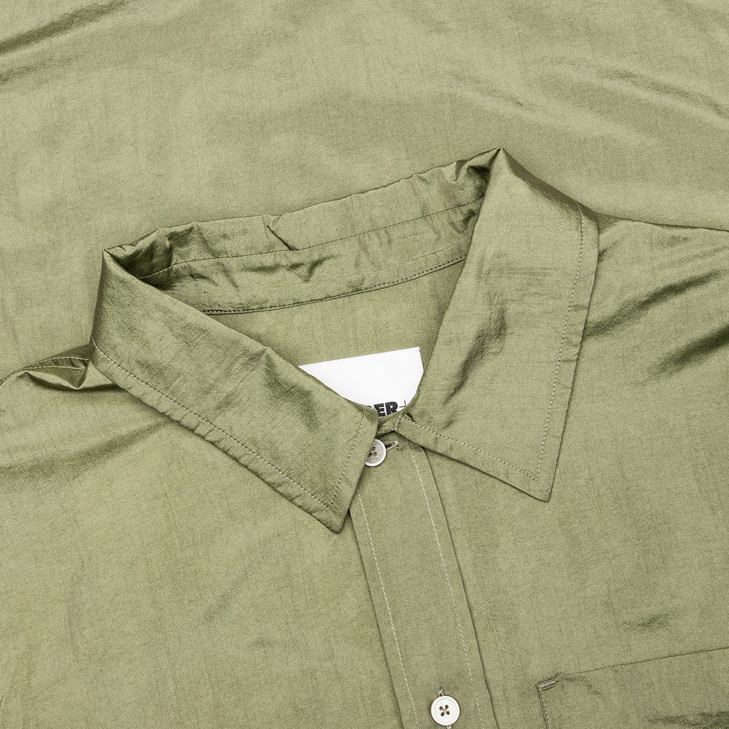 Silk And Nylon Shirt - Grasshopper - Image 2