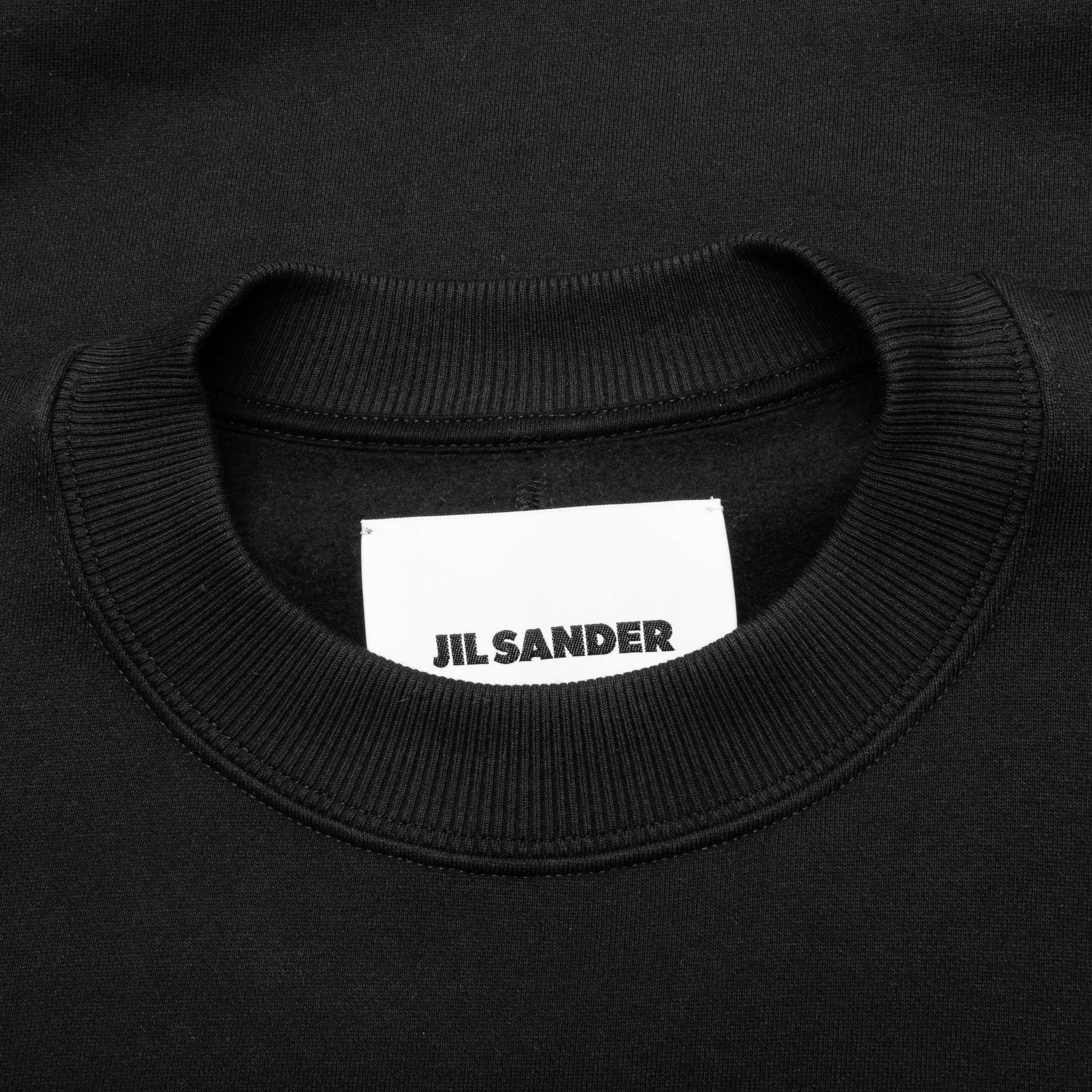 Stitch Detail T-Shirt - Black - Image 3