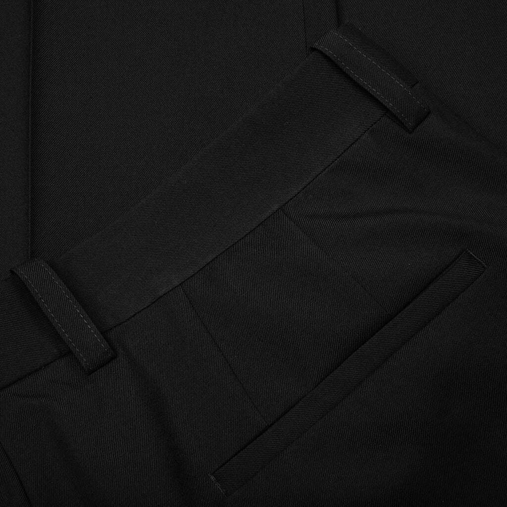 Straight Trouser - Black - Image 5