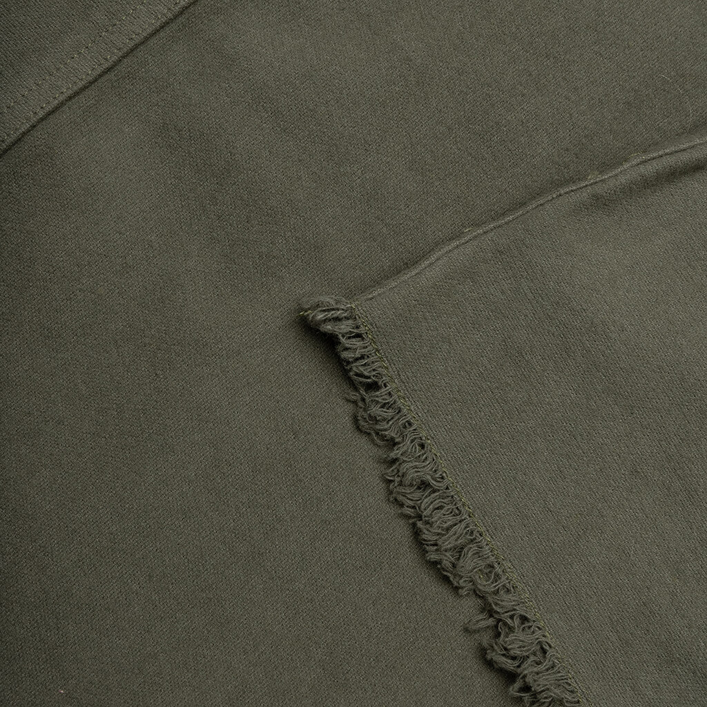 Hemi Oversized Shirt Solid - Olive - Image 5
