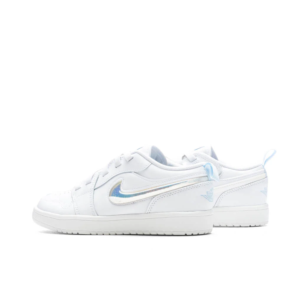 Jordan 1 Low Alt SE (PS) - White/Ice Blue/Summit White - Image 3