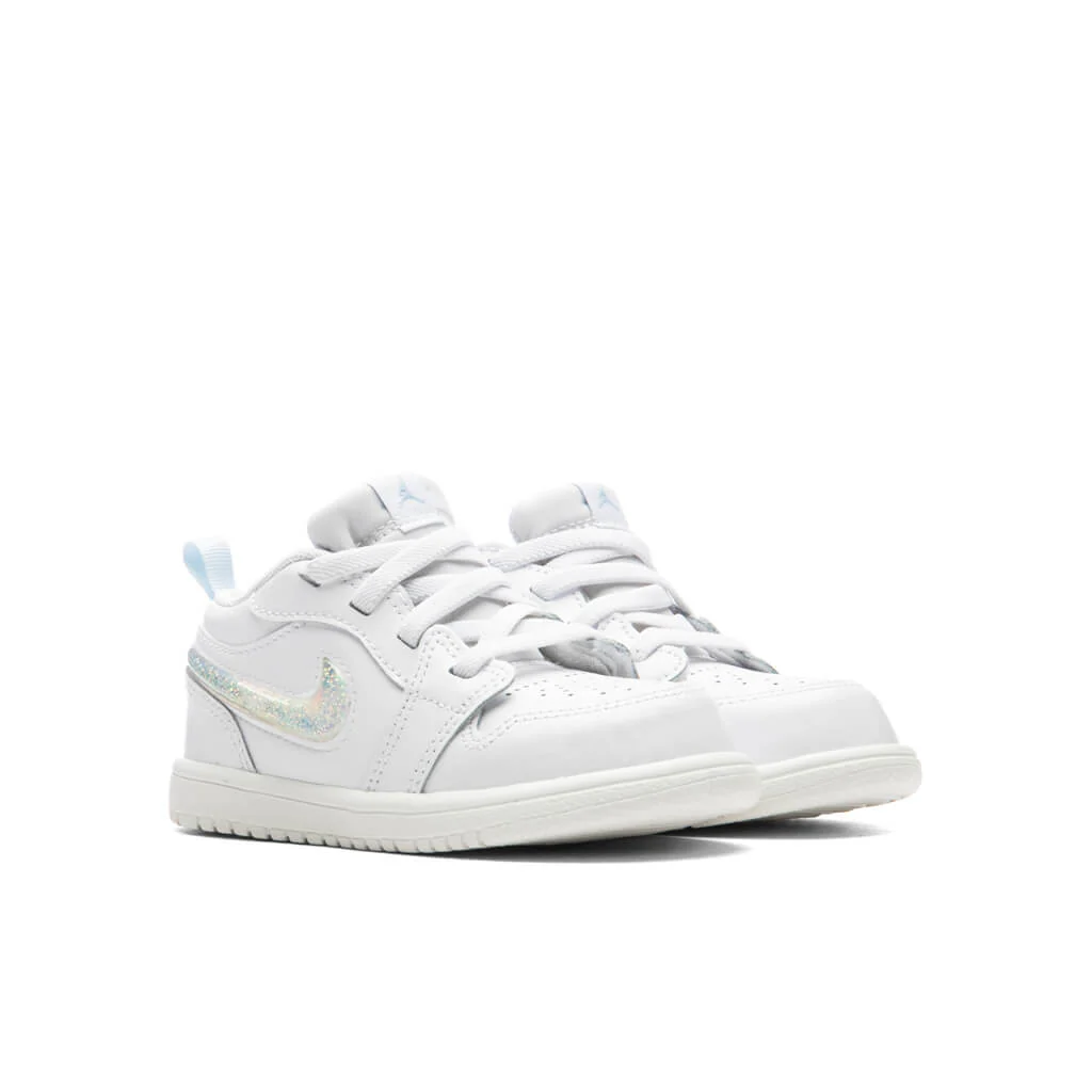 Jordan 1 Low Alt SE (TD) - White/Ice Blue/Summit White - Image 2