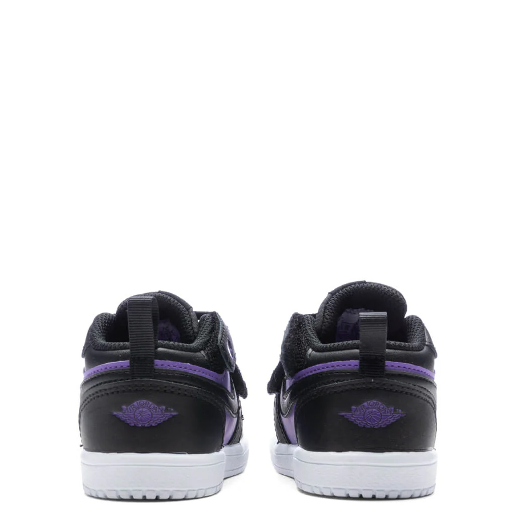 Jordan 1 Low Alt (TD) - Purple Venom/Black/White - Image 4
