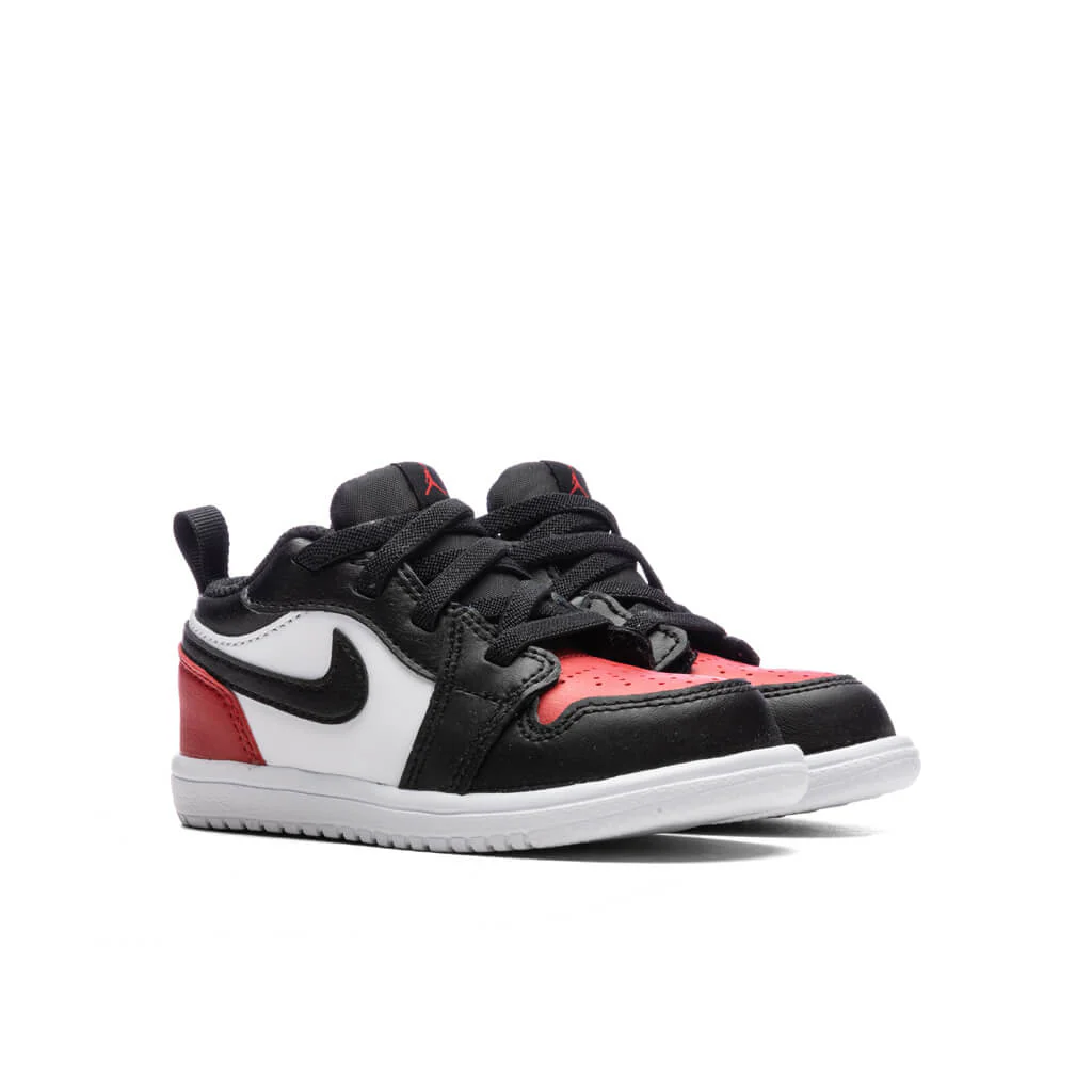 Jordan 1 Low Alt (TD) - White/Black/Varsity Red - Image 2