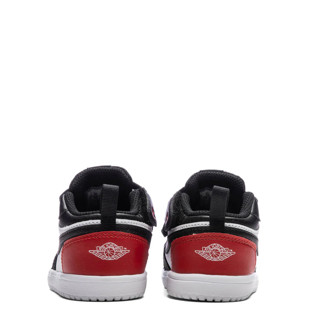 Jordan 1 Low Alt (TD) - White/Black/Varsity Red - Image 4