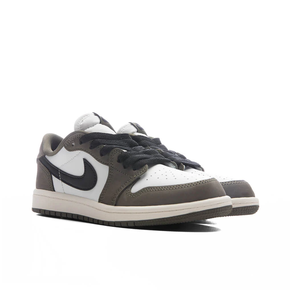 Air Jordan 1 Retro Low OG 'Medium Olive' (PS) - Medium Olive/Black/Summit White - Image 2