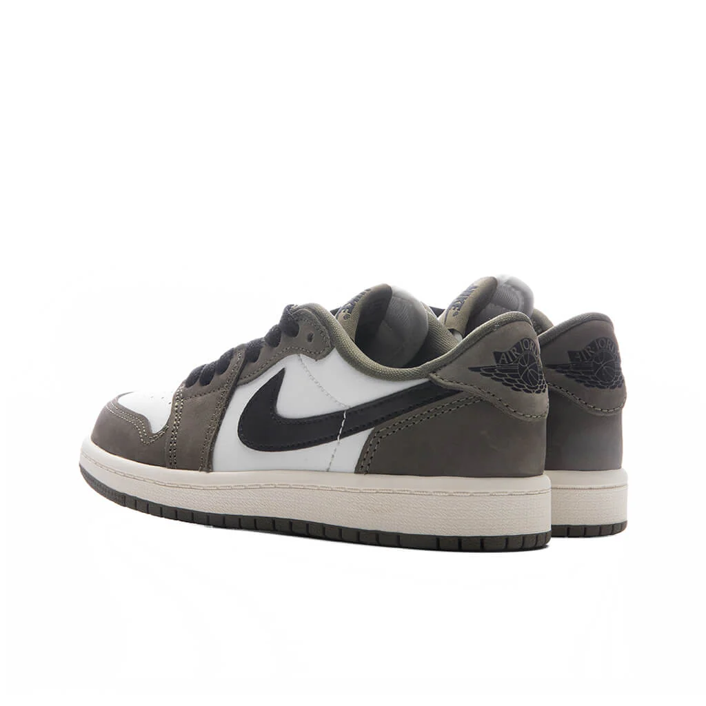 Air Jordan 1 Retro Low OG 'Medium Olive' (PS) - Medium Olive/Black/Summit White - Image 3