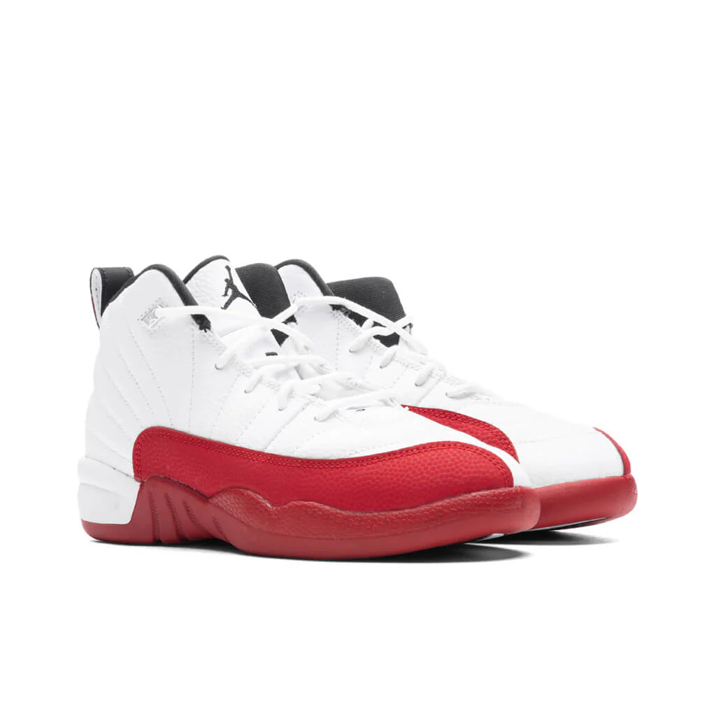 Air Jordan 12 Retro (PS) 'Cherry' - White/Black/Varsity Red - Image 2