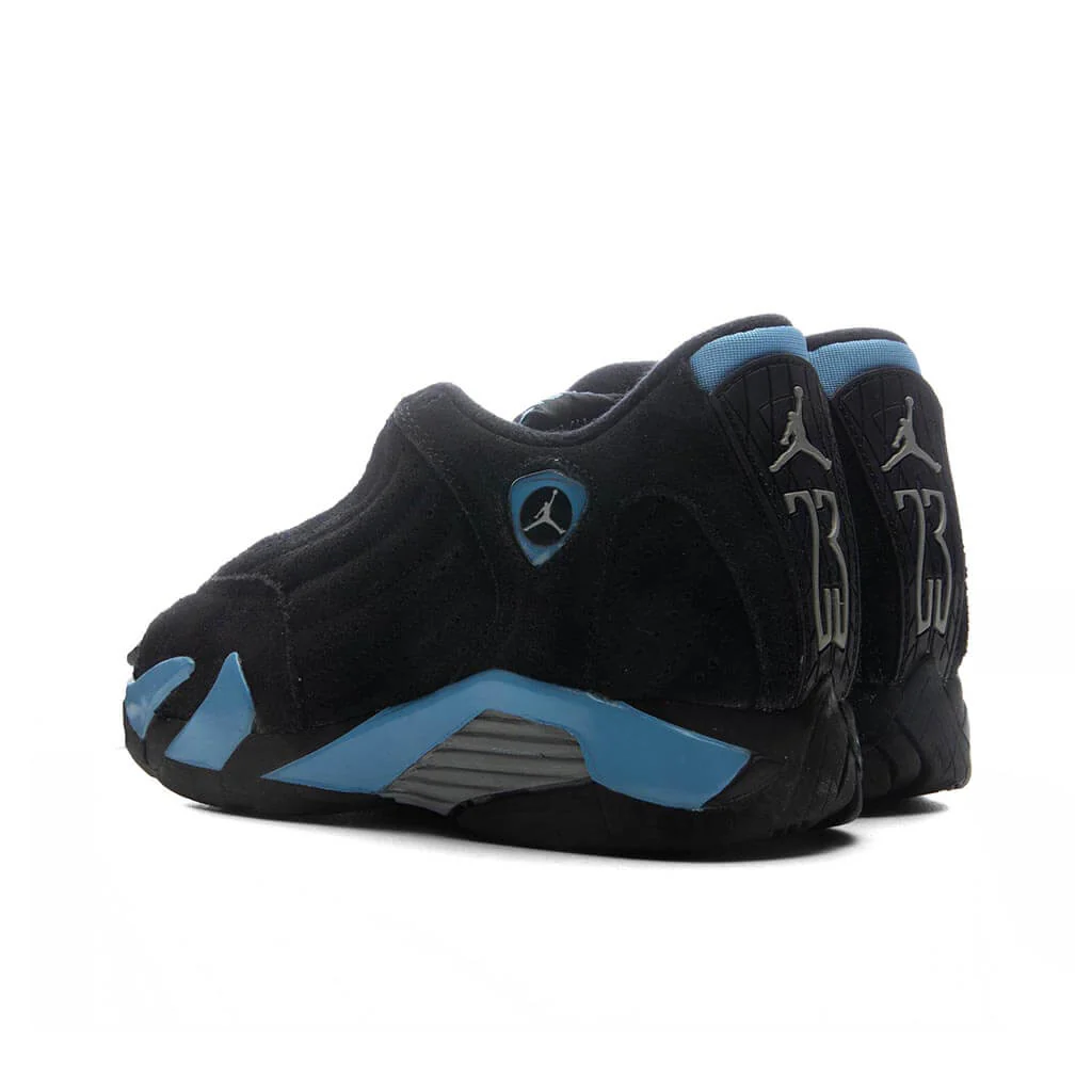 Air Jordan 14 Retro 'University Blue' (PS) - Black/White/University Blue - Image 3