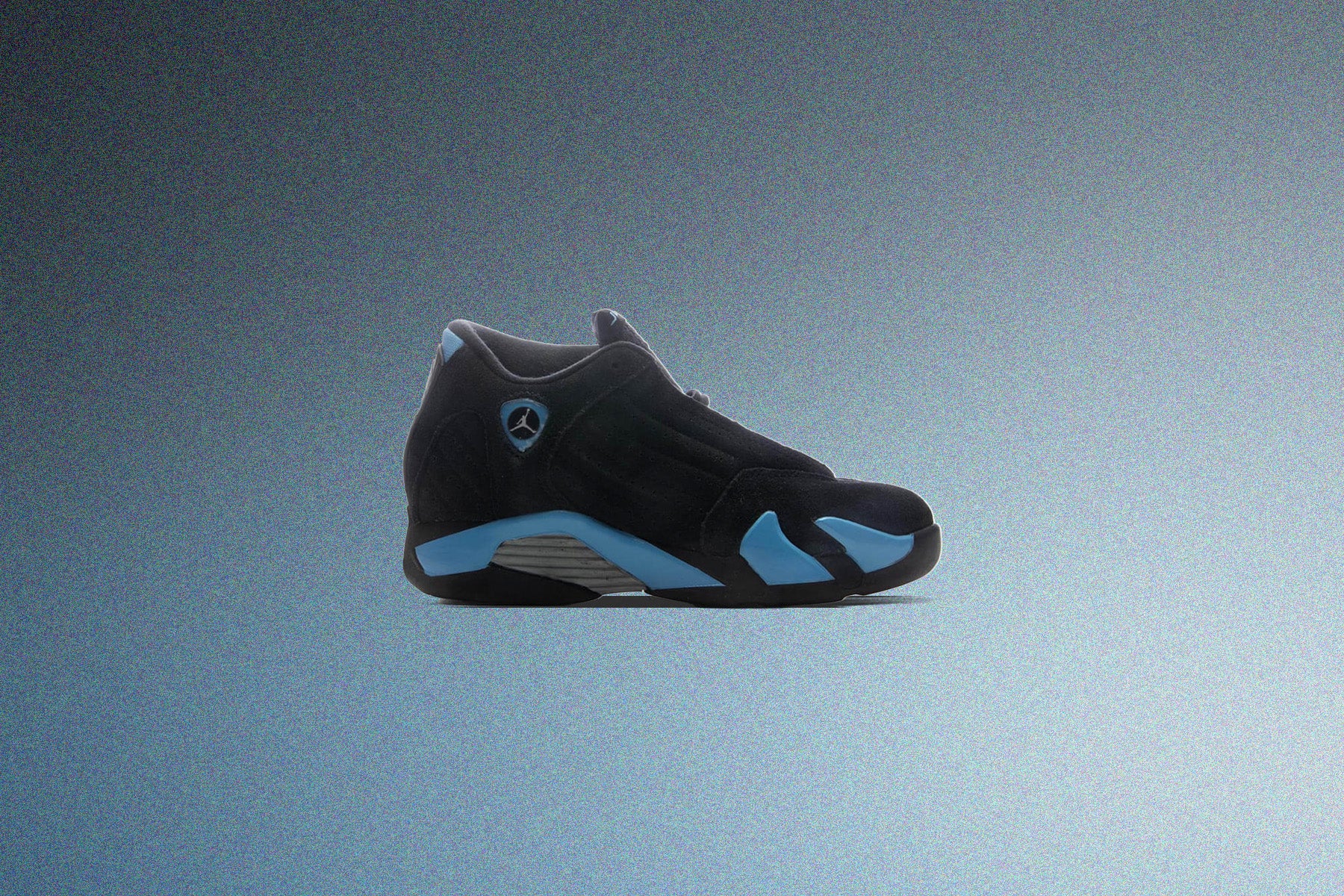 Air Jordan 14 Retro 'University Blue' (PS) - Black/White/University Blue - Image 5