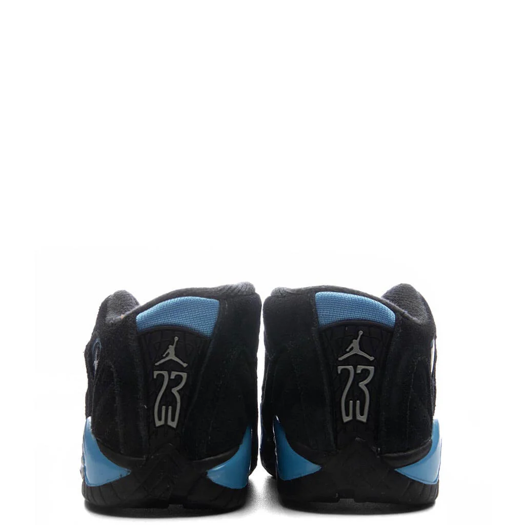 Air Jordan 14 Retro 'University Blue' (TD) - Black/White/University Blue - Image 4