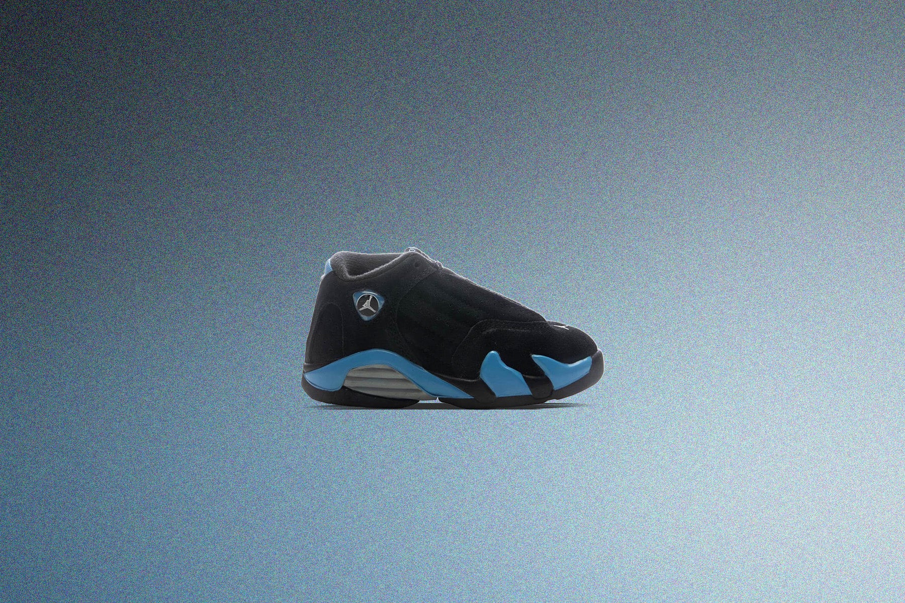 Air Jordan 14 Retro 'University Blue' (TD) - Black/White/University Blue - Image 5