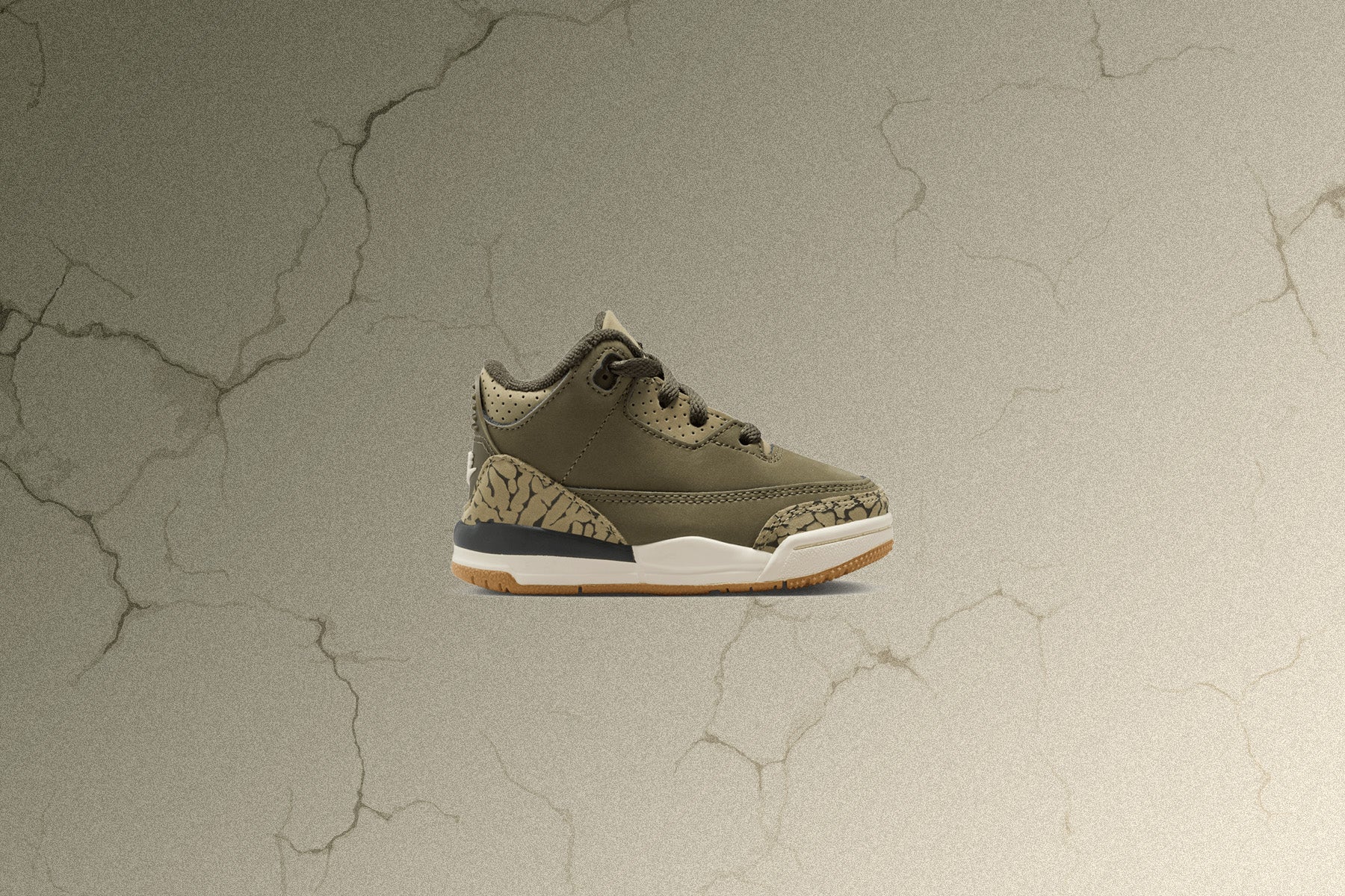 Air Jordan 3 Retro  'Family Affair' (TD) - Medium Olive/Neutral Olive/Sequoia - Image 5