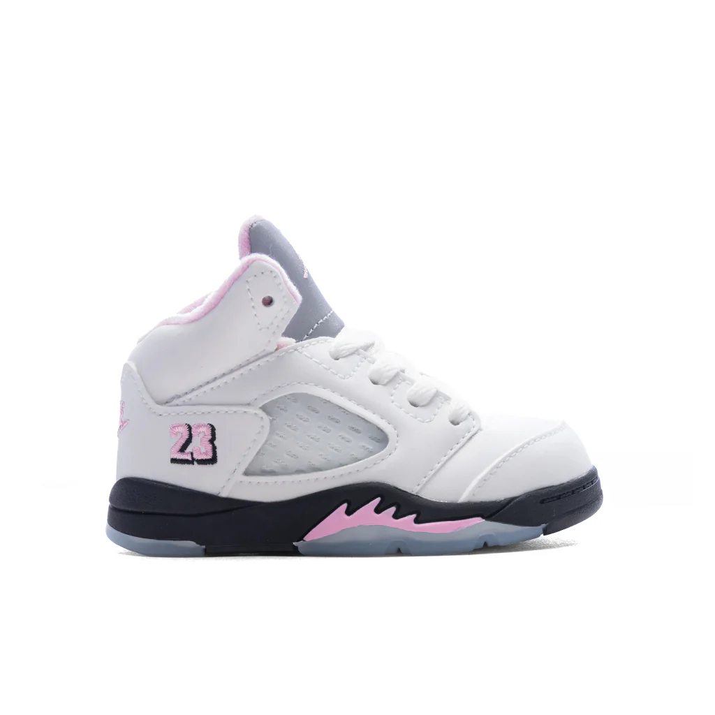 Air Jordan 5 Retro OG '35th Anniversary' (TD) - White/Black/Med Soft Pink/White