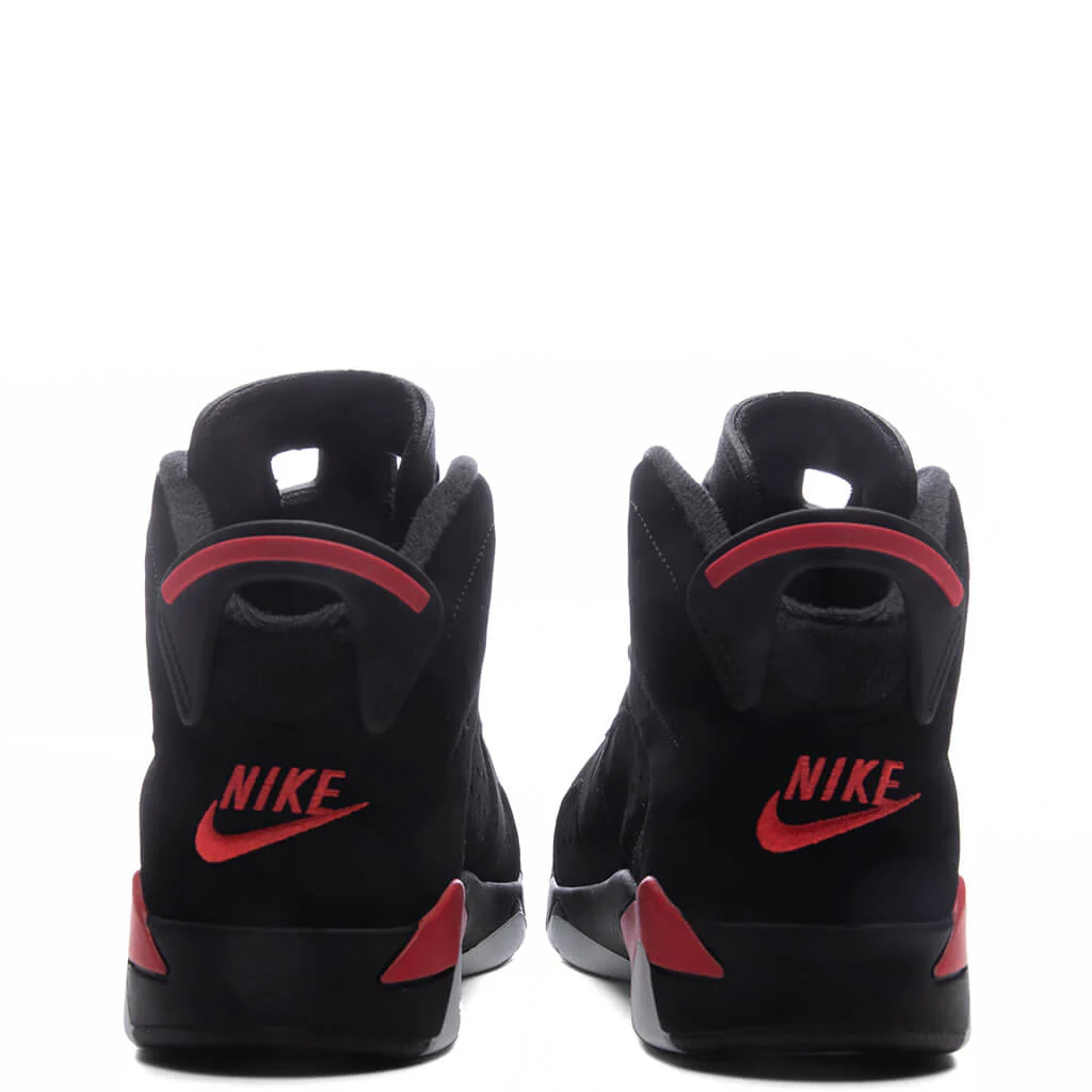 Air Jordan 6 Retro 'Infrared Salesman' (PS) - Black/Light Crimson - Image 4