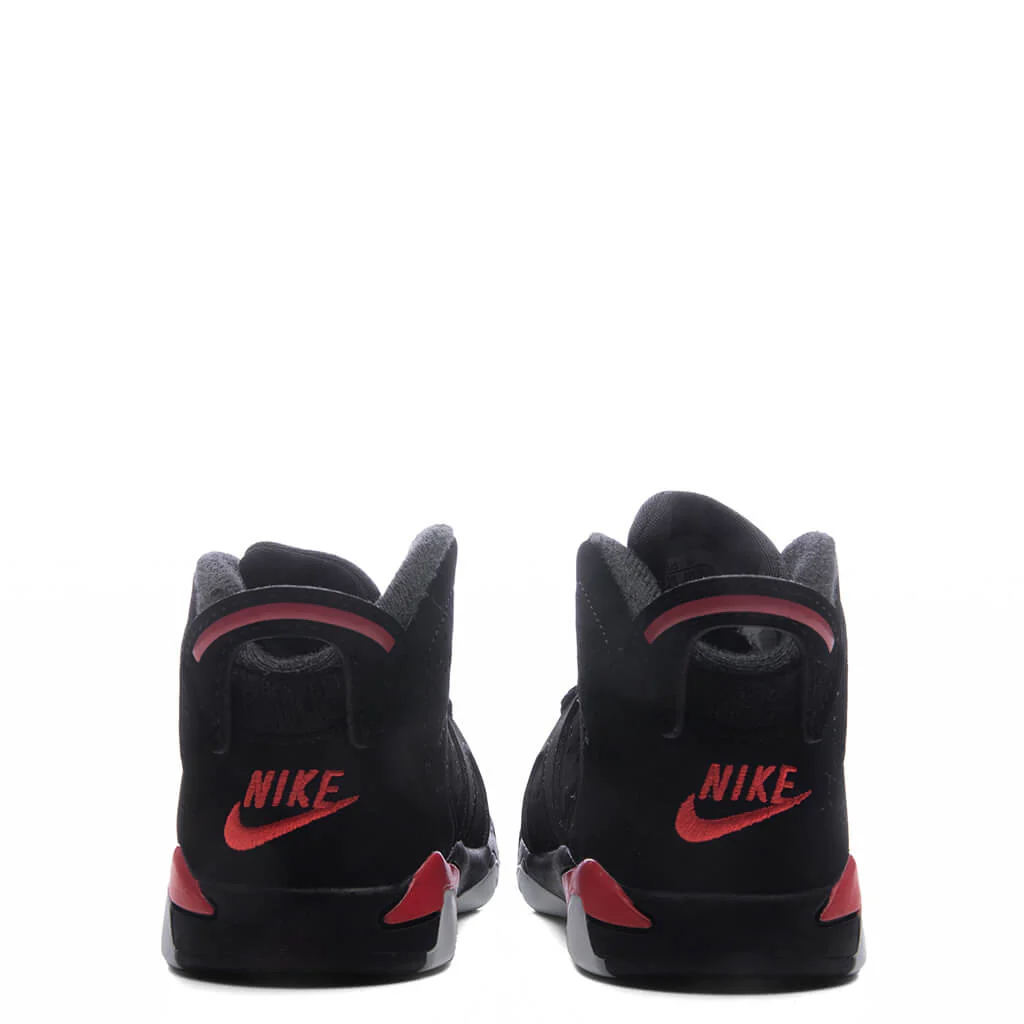 Air Jordan 6 Retro 'Infrared Salesman' (TD) - Black/Light Crimson - Image 4