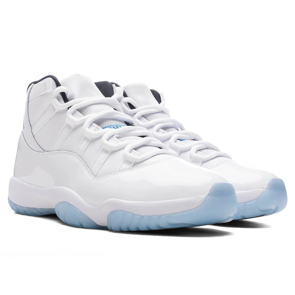 Air Jordan 11 Retro - White/Legend Blue/Black - Image 2
