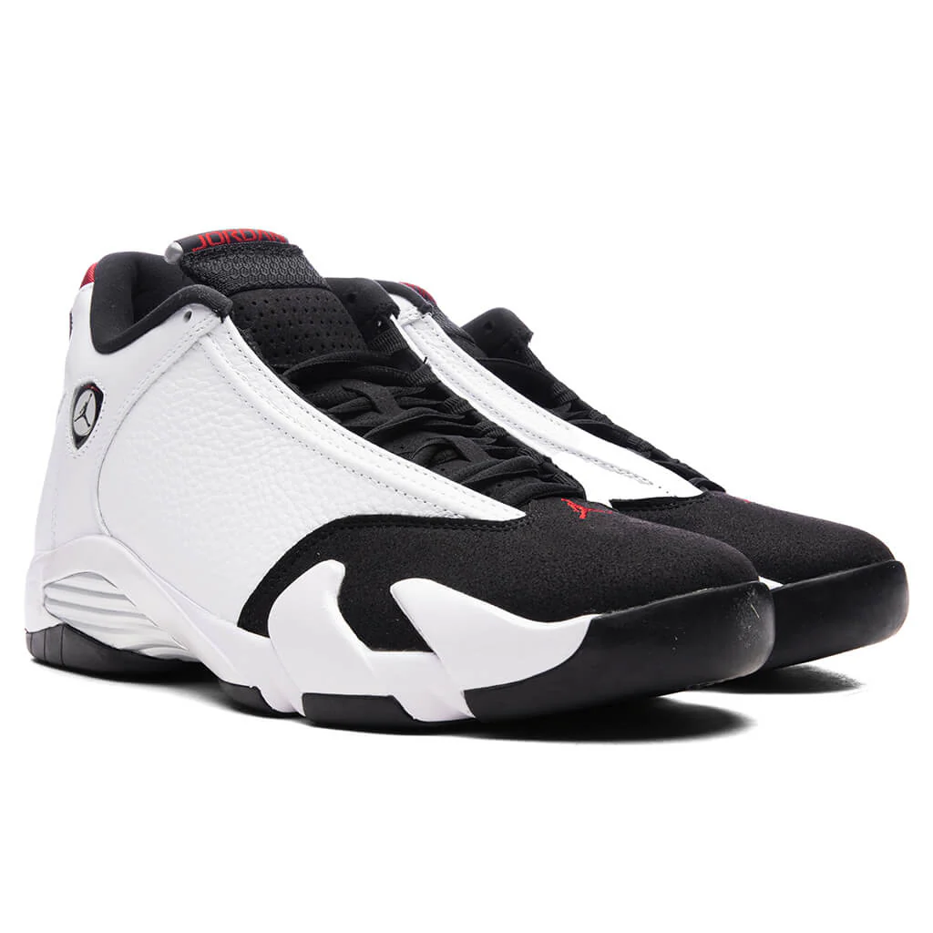 Air Jordan 14 Retro - White/Varsity Red/Black/Metallic Silver - Image 2