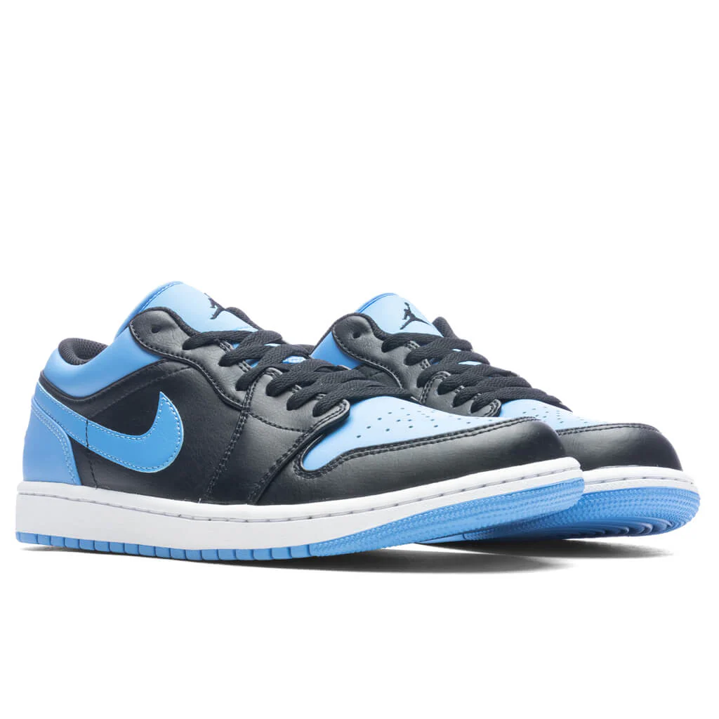Air Jordan 1 Low - Black/University Blue/White - Image 2