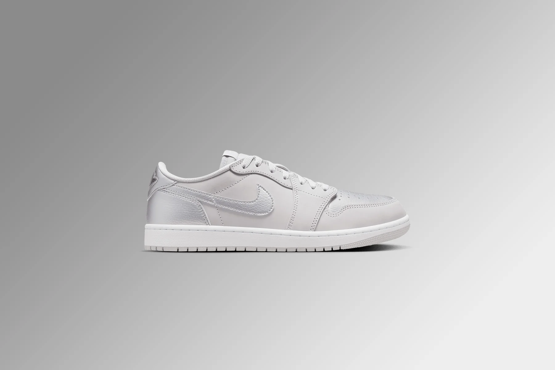 Air Jordan 1 Low OG 'Metallic Silver' - Neutral Grey/Metallic Silver/White - Image 5