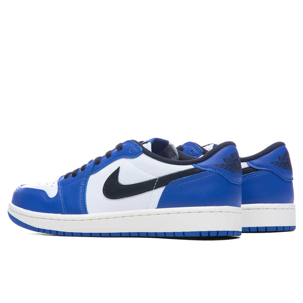 Air Jordan 1 Low OG 'Game Royal' - White/Black/Game Royal/Sail - Image 3