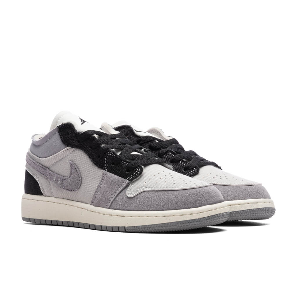 Air Jordan 1 Low SE (GS) - Tech Grey/Black/Cement Grey - Image 2