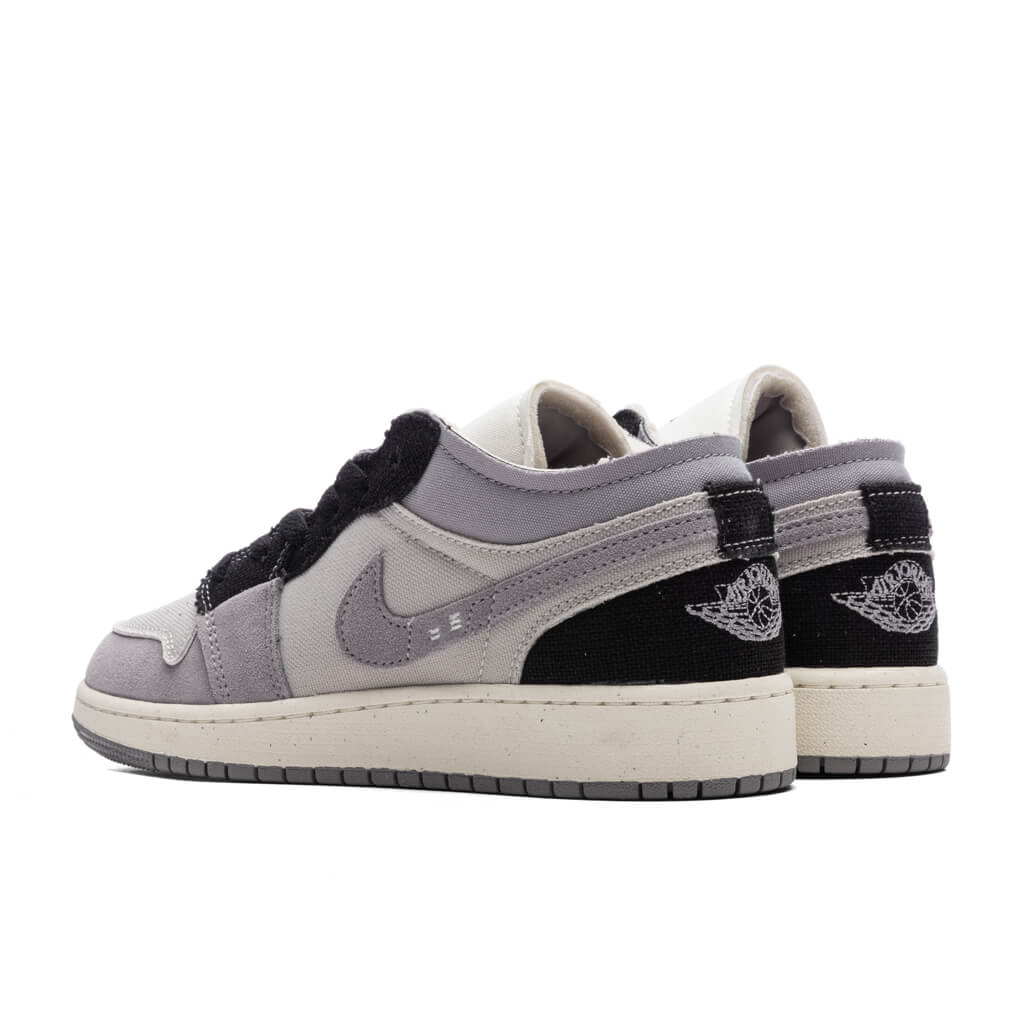 Air Jordan 1 Low SE (GS) - Tech Grey/Black/Cement Grey - Image 3