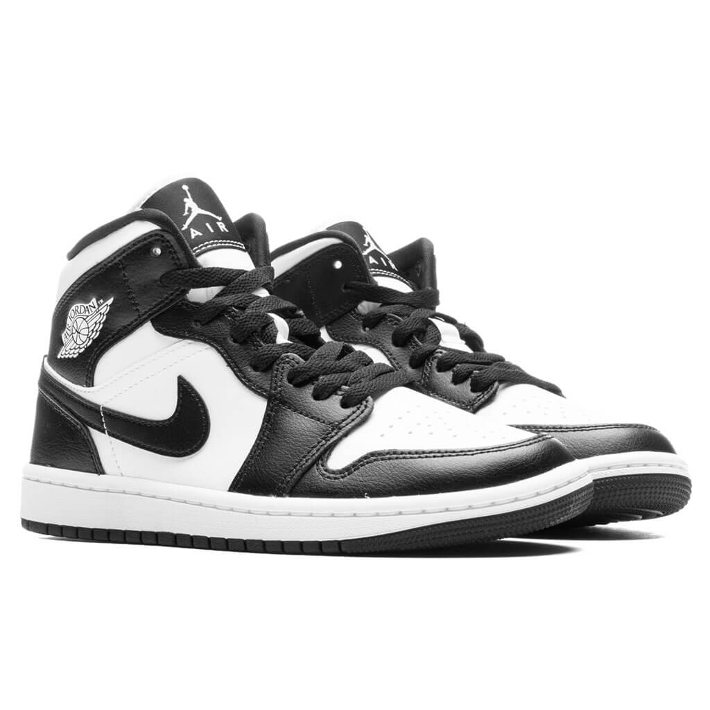 Women's Air Jordan 1 Mid - White/Black/White - Image 2
