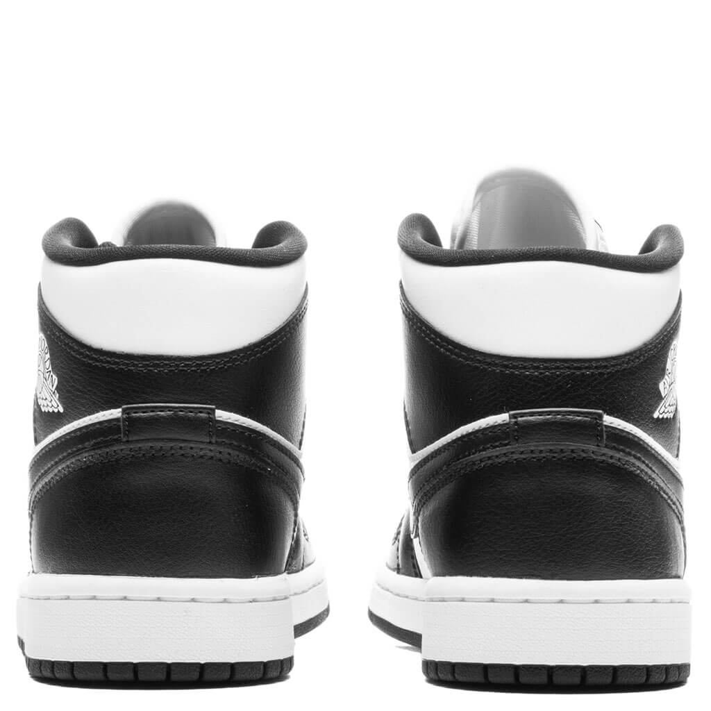 Women's Air Jordan 1 Mid - White/Black/White - Image 4