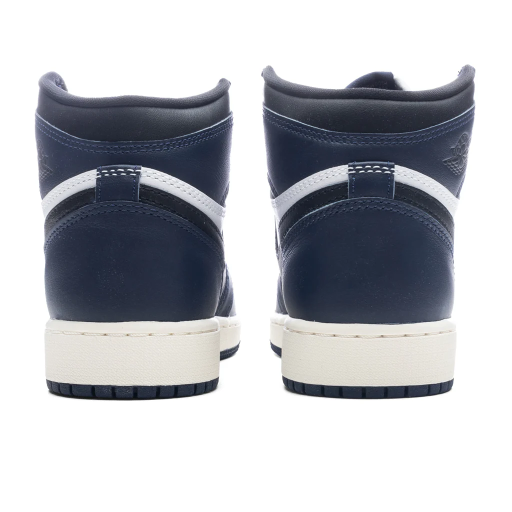 Air Jordan 1 Retro High OG (GS) - Midnight Navy/Black/White - Image 4
