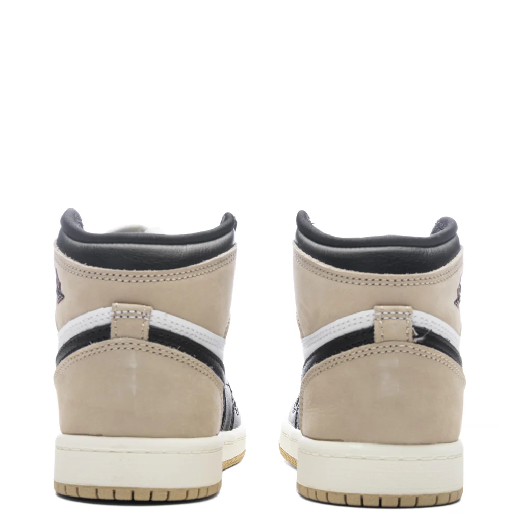 Air Jordan 1 Retro High OG (PS) 'Latte' - Black/Legend Brown/White - Image 4