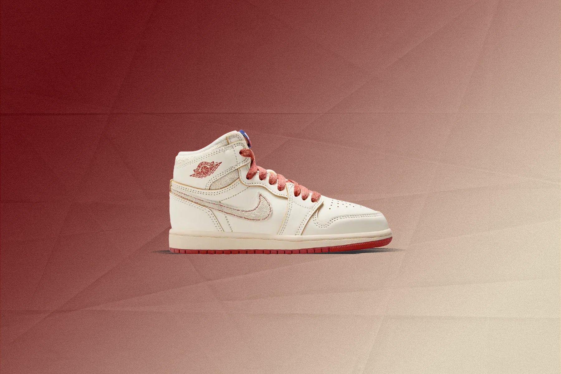 Air Jordan 1 Retro High OG 'Rare Air' (PS) - Sail/Cinnabar/Light Bone - Image 2