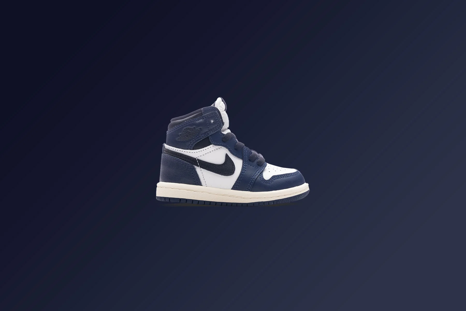 Air Jordan 1 Retro High OG (TD) - Midnight Navy/Black/White - Image 5