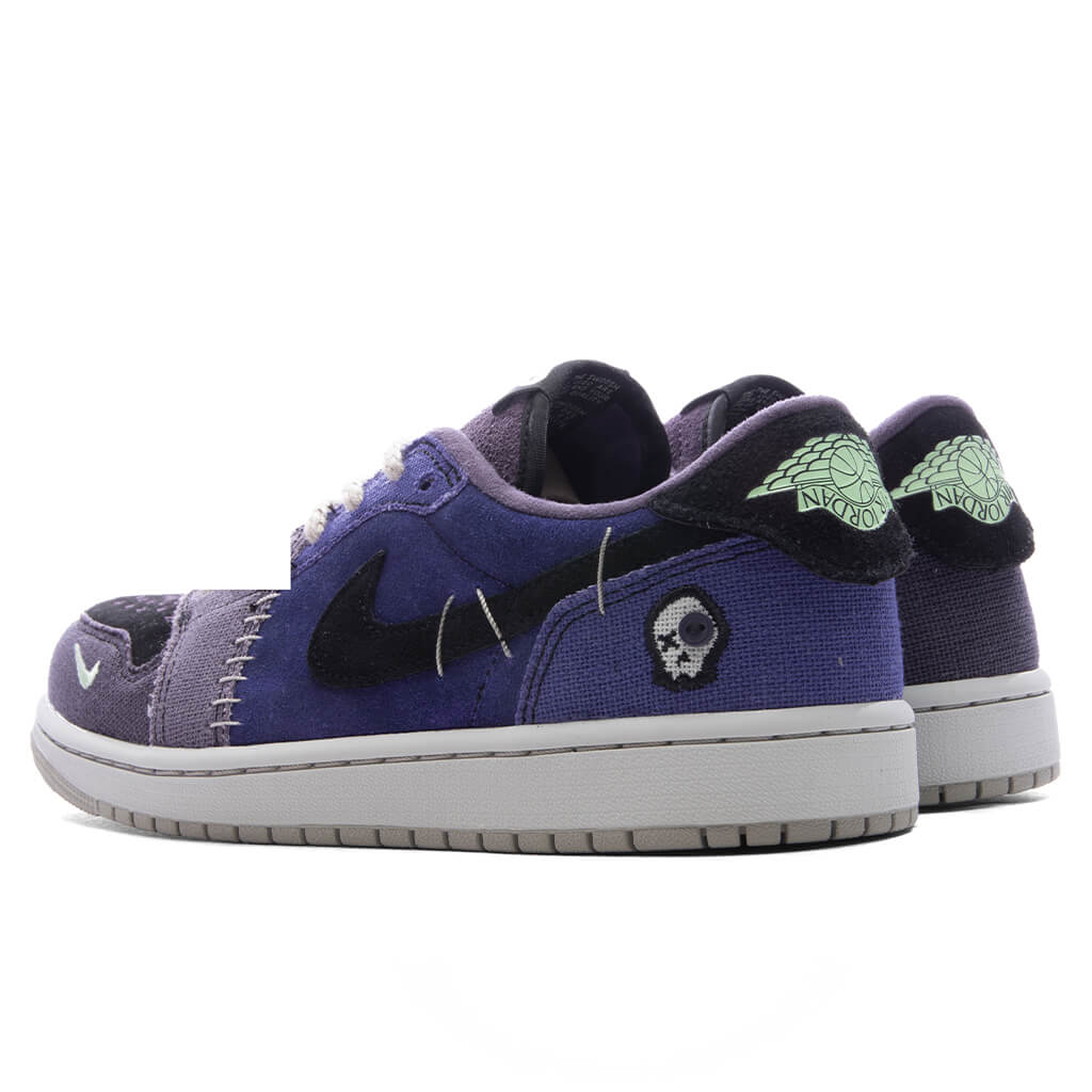 Air Jordan 1 Retro Low OG x Zion Williamson 'Voodoo Alternate' - Regency Purple/Vapor Green/Dark Raisin - Image 3