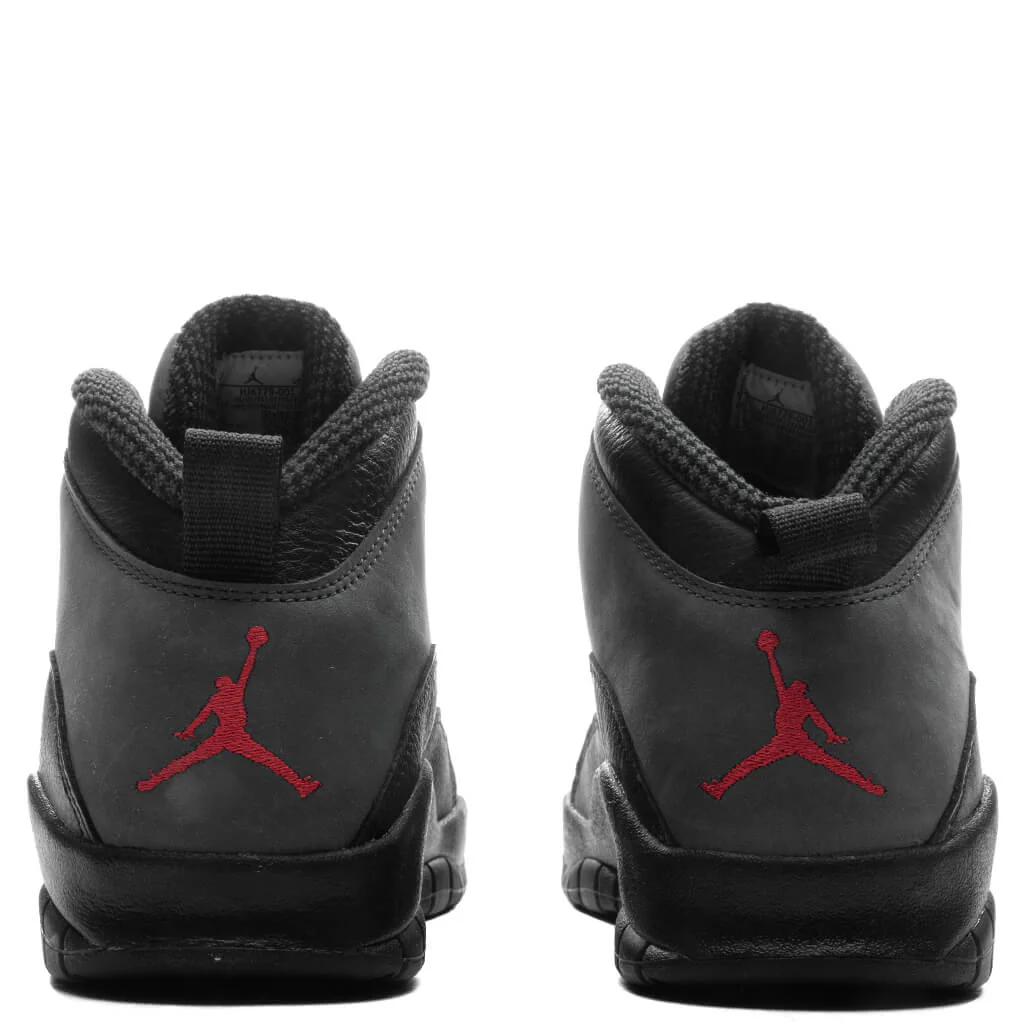 Air Jordan 10 Retro 'Shadow' - Charred Grey/True Red/Black - Image 4