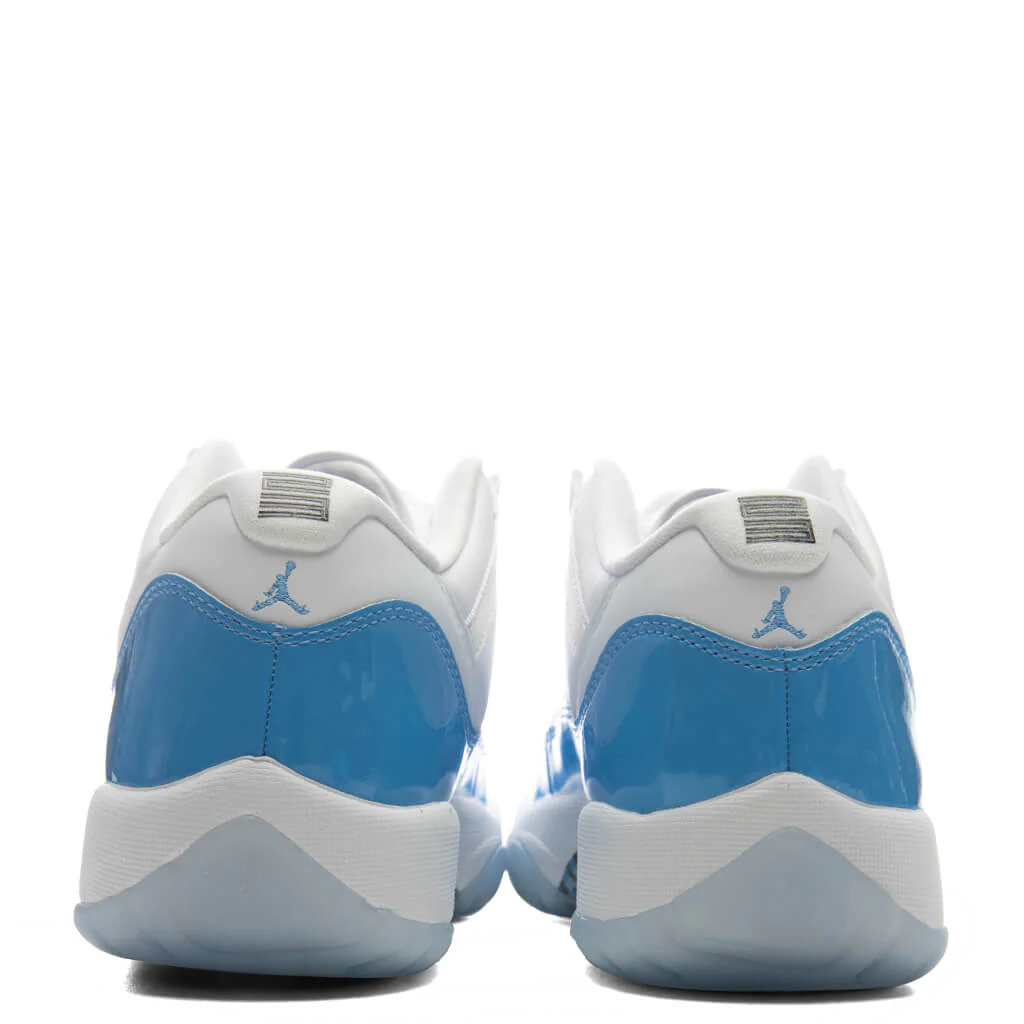 Air Jordan 11 Retro Low 'University Blue' (GS) - White/University Blue/Black - Image 6