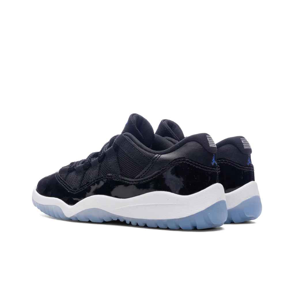 Air Jordan 11 Retro Low (PS) 'Space Jam' - Black/Varsity Royal/White - Image 3