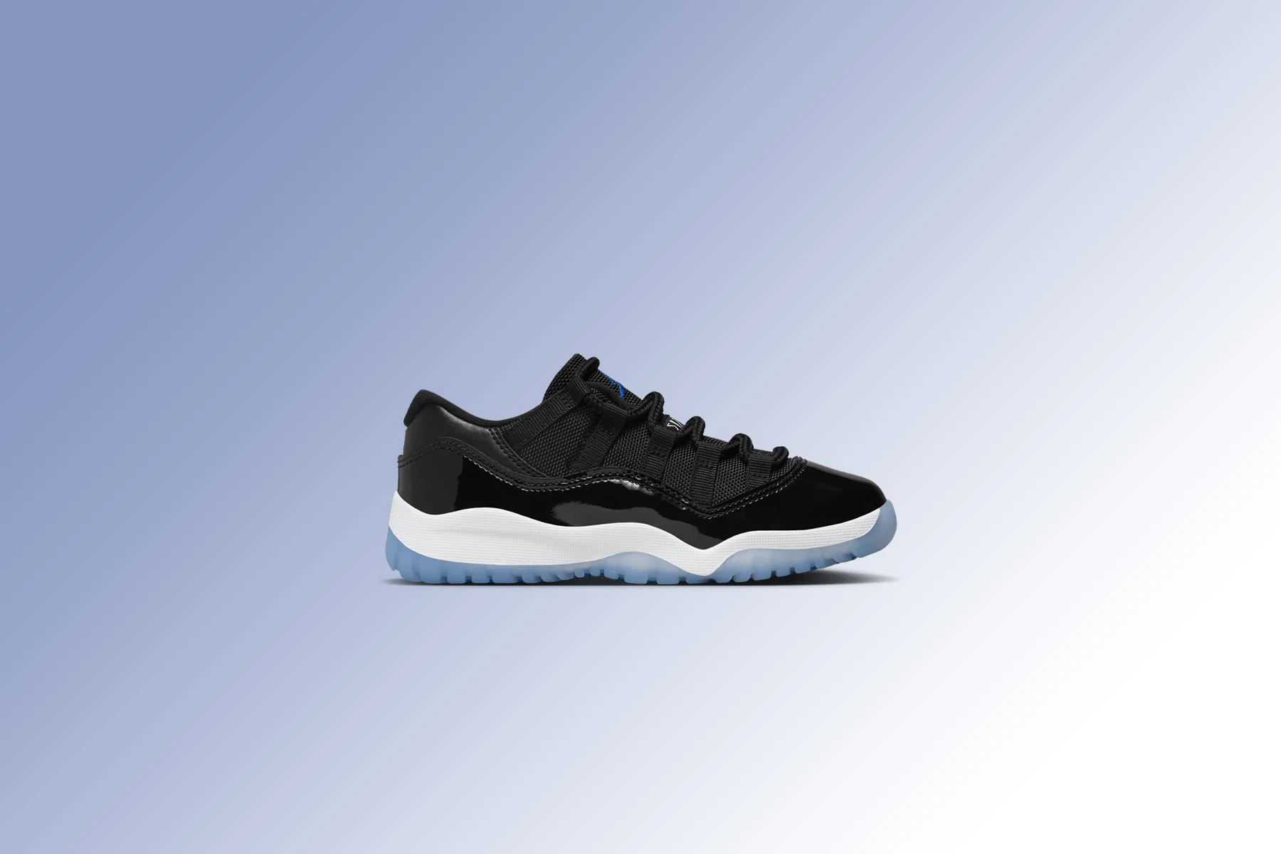 Air Jordan 11 Retro Low (PS) 'Space Jam' - Black/Varsity Royal/White - Image 5
