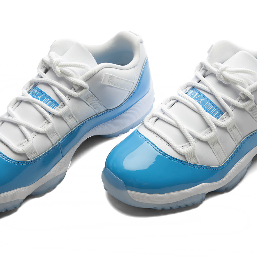 Air Jordan 11 Retro Low 'University Blue' - White/University Blue/Black - Image 3